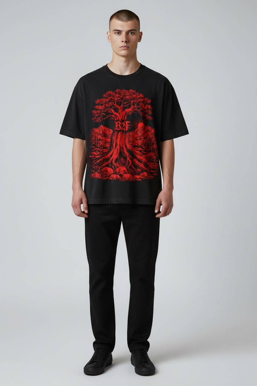 B2F Roots of Sacrifice Graphic T Shirt